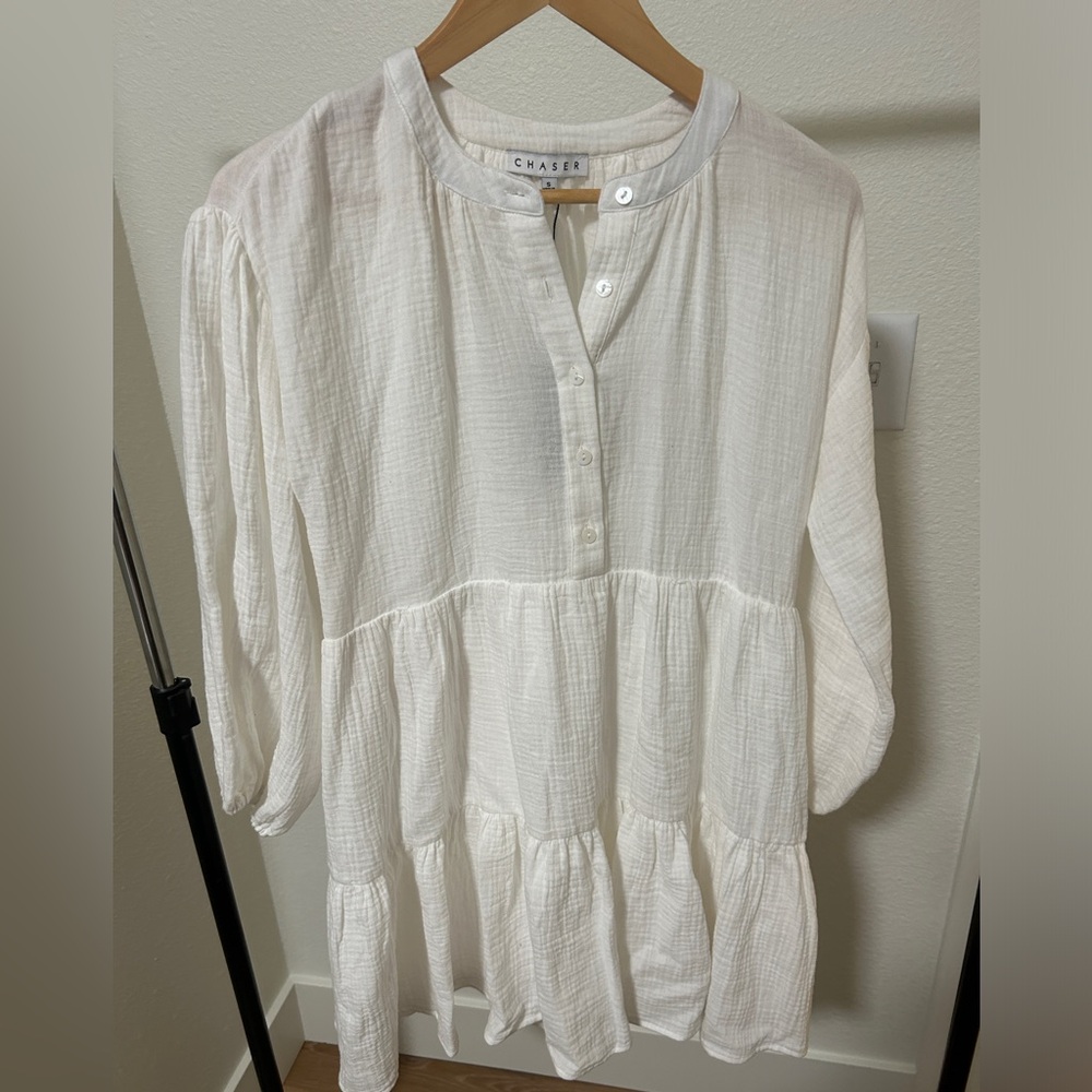 NWT Chaser Dress Gauze Mini Dress S